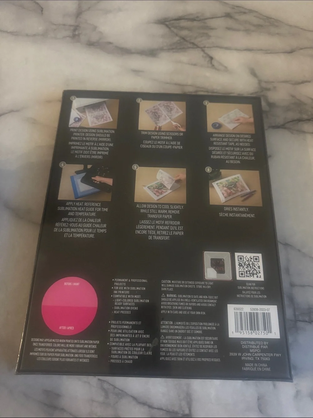 Make Market Sublimation Paper 8.5” x 11” – 100 Sheets – New